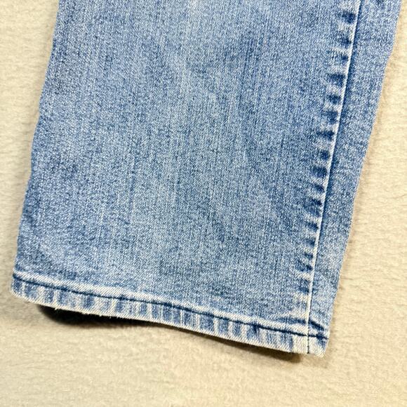 Vintage Levi's Orange Tab High Waist Elastic Back Baggy Straight Leg Jeans - 29 - Picture 8 of 9